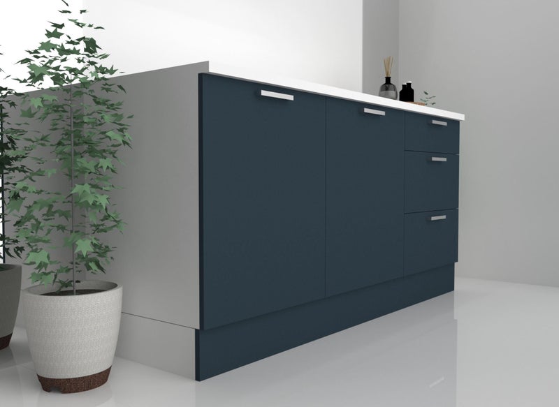 Base cabinet Lanta blue matte kitchenette Carousel 2