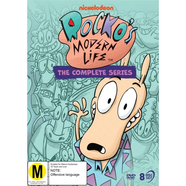 Rocko's Modern Life: The Complete Season 1, 2, 3, and 4 (8 DVD Set)64482056344323110