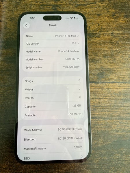 iPhone 14 Pro Max - IMMACULATE Condition64404895693314114