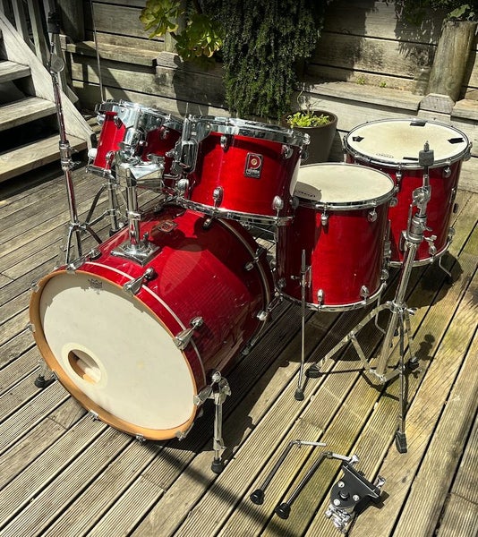 Premier Genista Drum Kit – Late 90s Model – Shells + Hardware64404895710211110
