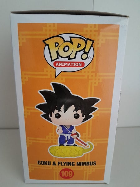 Goku & Flying Nimbus(Silver Chrome) Funimation Exclusive Pop Vinyl Carousel 2