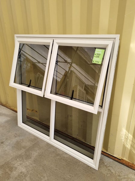 Aluminium Window Offwhite 1209 W x1200 H [#2998] Carousel 2