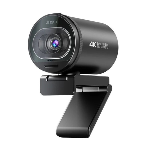 NNEOBA 4K Webcam with Tripod Autofocus Streaming Black Carousel 7
