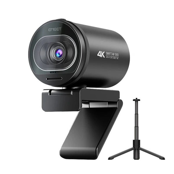 NNEOBA 4K Webcam with Tripod Autofocus Streaming Black Carousel 1