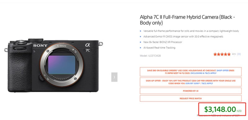 Sony A7C II + Zeiss 55mm f/1.8 Excellent Condition64516857348738110