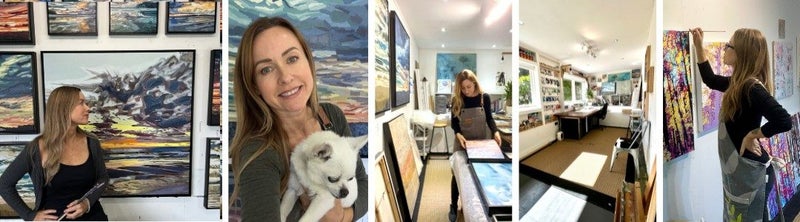 Gallery Framed - Nature Abstract - NZ Artist - NZ Beech Forest - 90cm x 60cm Carousel 10