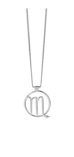 Karen Walker SCORPIO NECKLACE SILVER Carousel 1