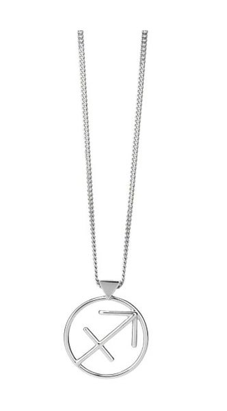Karen Walker SAGITTARIUS NECKLACE SILVER Carousel 1