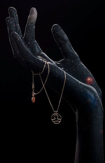 Karen Walker Libra NECKLACE SILVER Carousel 2