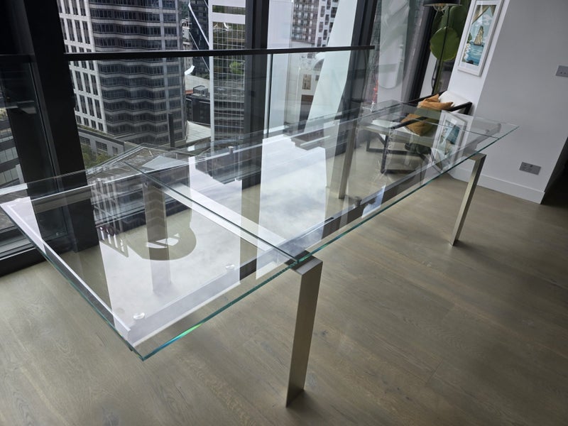 Extending glass dining table - CATTELAN ITALIA64406533889537110
