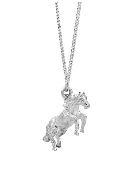 Karen Walker Horse Necklace Silver Carousel 2