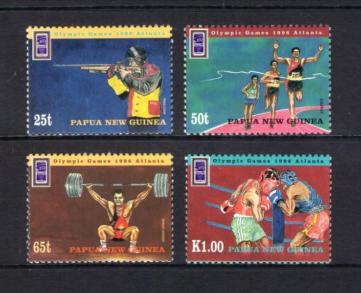 PNG - 1996 Olympics Set (4) - UHM - 785/8 Carousel 1