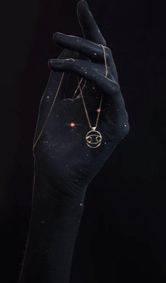 Karen Walker Cancer Necklace Silver Carousel 3