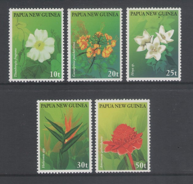 PNG - 1997 Flowers Set (5) - UHM - 796/800 Carousel 1