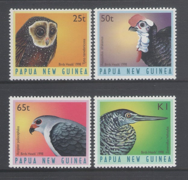 PNG - 1998 Birds Set (4) - UHM - 825/8 Carousel 1