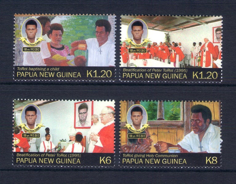 PNG - 2012 Peter To Rot Set (4) - UHM - 1556/9 Carousel 1