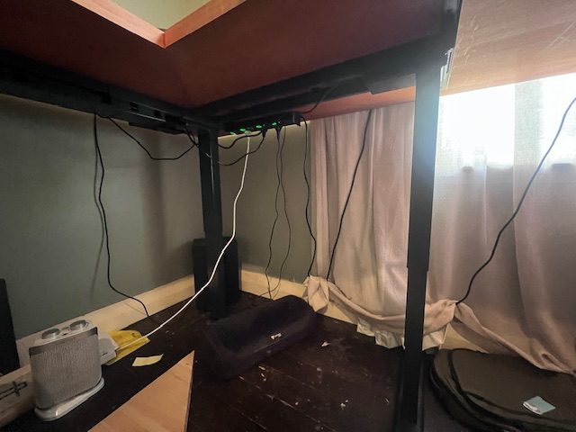 Brateck L-Shape Electric Sit-Stand Desk With Triple Motors Black - Frame only64406827383683110