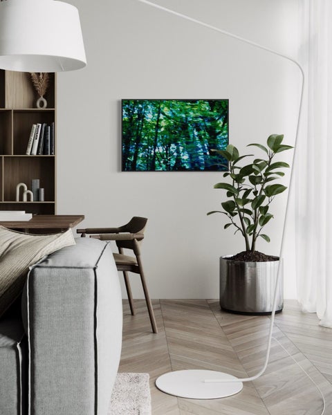 Gallery Framed - Nature Abstract - NZ Artist - NZ Beech Forest - 90cm x 60cm Carousel 1