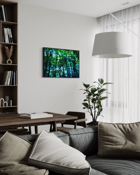 Gallery Framed - Nature Abstract - NZ Artist - NZ Beech Forest - 90cm x 60cm Carousel 2