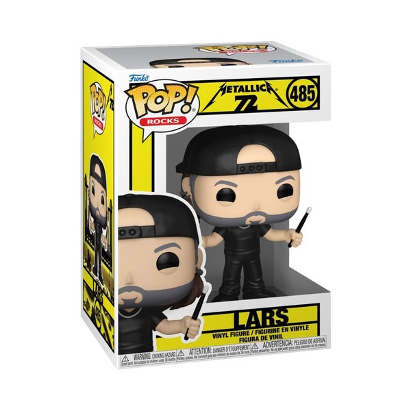 Metallica - Lars (72 Seasons) Pop! Vinyl Carousel 1