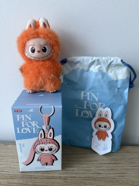 THE MONSTERS-PIN FOR LOVE SERIES-POP MART-VINYL PLUSH PENDANT-(Z)-NEW! Carousel 1