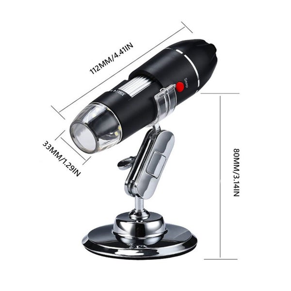 Usb Digital Microscope 1000X 8 Led Magnification Handheld Endoscope Camera Bl Carousel 2