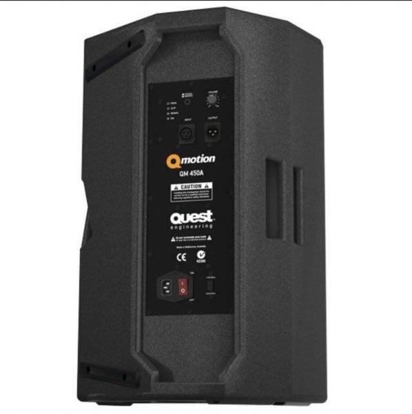 2 x Quest - QM450A - Lightweight Active 12" Loudspeaker64409023630978111