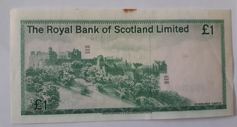 Scotland Royal Bank of Scotland L1 10/1/1981 SC815 EF Carousel 2