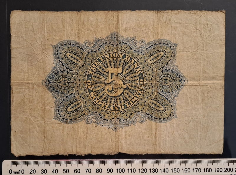 Scotland Union Bank of Scotland L5 5/11/1943 SC912e VG Carousel 2