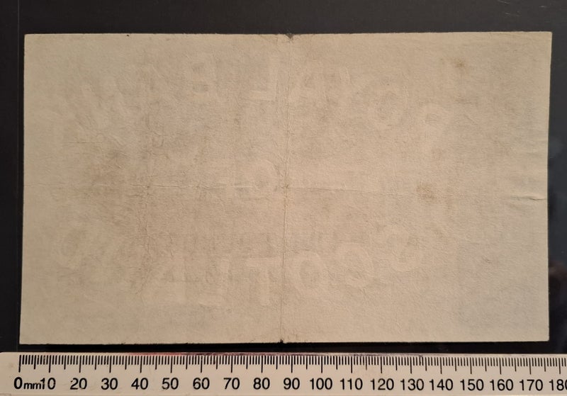 Scotland Royal Bank of Scotland L5 30/4/1956 SC807c VF ref 759 Carousel 2