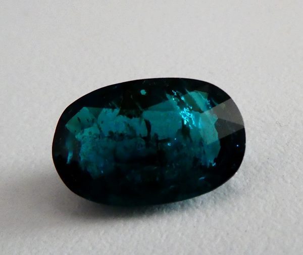 8.10CT EXCELLENT RARE HUGE OVAL 100% NATURAL INDICOLITE BLUE TOURMALINE Carousel 1