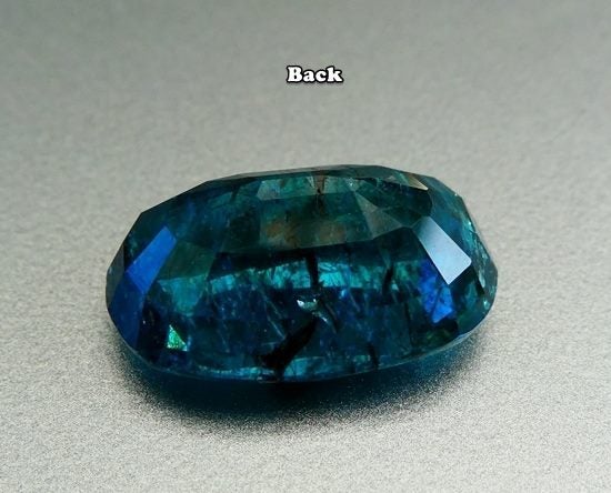 8.10CT EXCELLENT RARE HUGE OVAL 100% NATURAL INDICOLITE BLUE TOURMALINE Carousel 3