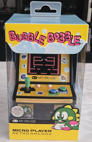 Bubble Bobble - My Arcade - Micro Player - Brand New - Mini Arcade Carousel 2