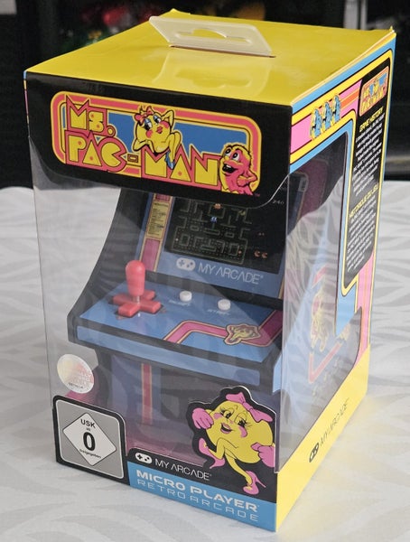 Ms. Pac-man - My Arcade - Micro Player - Brand New - Mini Arcade Carousel 1