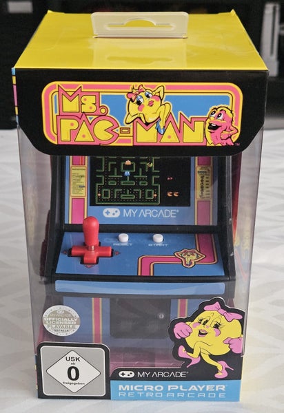 Ms. Pac-man - My Arcade - Micro Player - Brand New - Mini Arcade Carousel 2