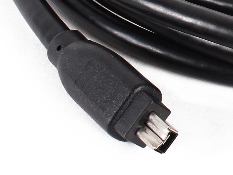 1.5M Firewire IEEE 1394b Cable Black 9-to-4-Pin Carousel 5