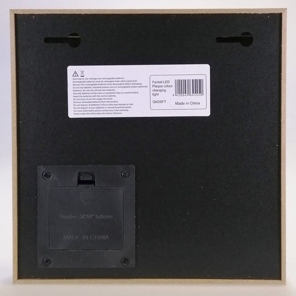 Coloured LED Kiwiana Block - 'Fantail' Carousel 4