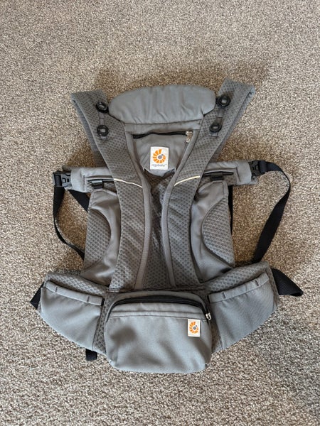 Ergobaby Omni Breeze Graphite Grey + Ergobaby Rain Cover Black64525544529921110