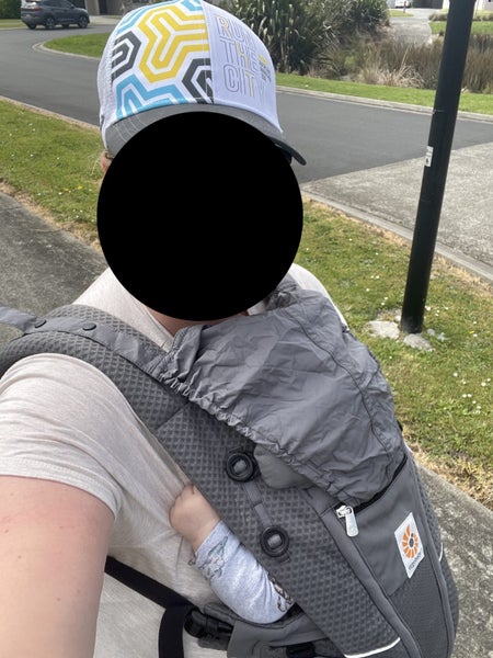 Ergobaby Omni Breeze Graphite Grey + Ergobaby Rain Cover Black64525544529921112