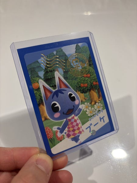 Animal Crossing New Horizons Card Japan Gummy No.2-17 Rosie Bouquet Cat Carousel 1