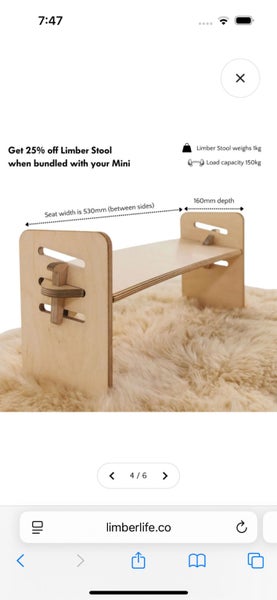 Limber Petal Desk and stool set64413910299651112