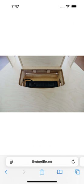 Limber Petal Desk and stool set64413910299651114