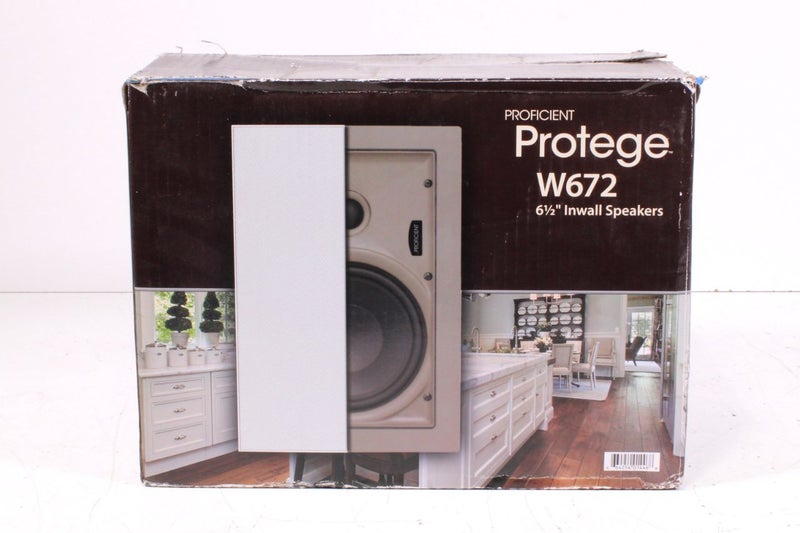 Proficient Protege W672 In-Wall Speakers — Brand New — RRP $59964522379383811110