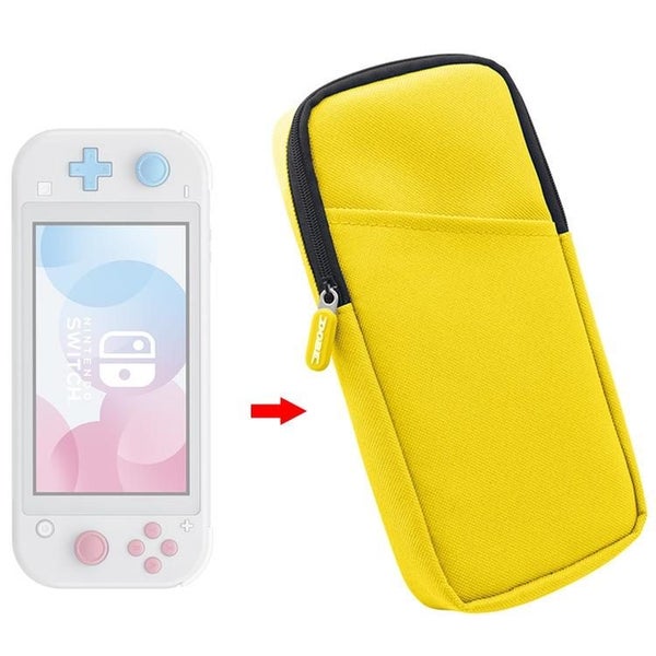 Lightweight Switch Lite Case Compact And Soft Yellow Carousel 1