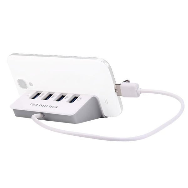 4 In 1 Micro Usb / To 2.0 Otg Docking Station With Stand Carousel 1