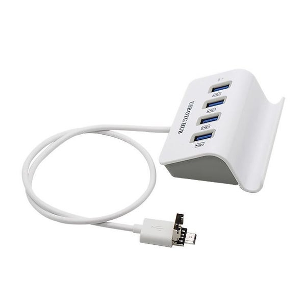 4 In 1 Micro Usb / To 2.0 Otg Docking Station With Stand Carousel 2