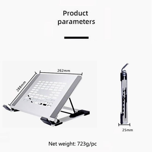 Vertical Laptop Stand - 5 Levels Riser For Desk Carousel 2