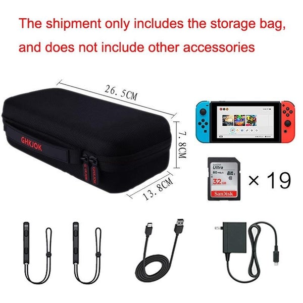 Switch Oled Console Protective Eva Sleeve Gray Carousel 2