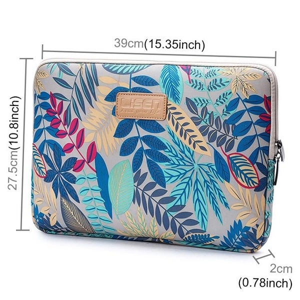 15.6 Inch Laptop Sleeve Case With Zipper For Macbook Samsung Sony Dell Alienware Carousel 2