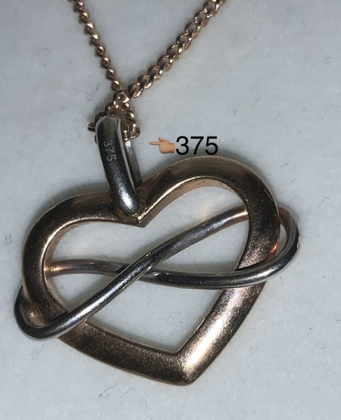 ROSE GOLD 9 CT INFINITY PENDANT Carousel 4